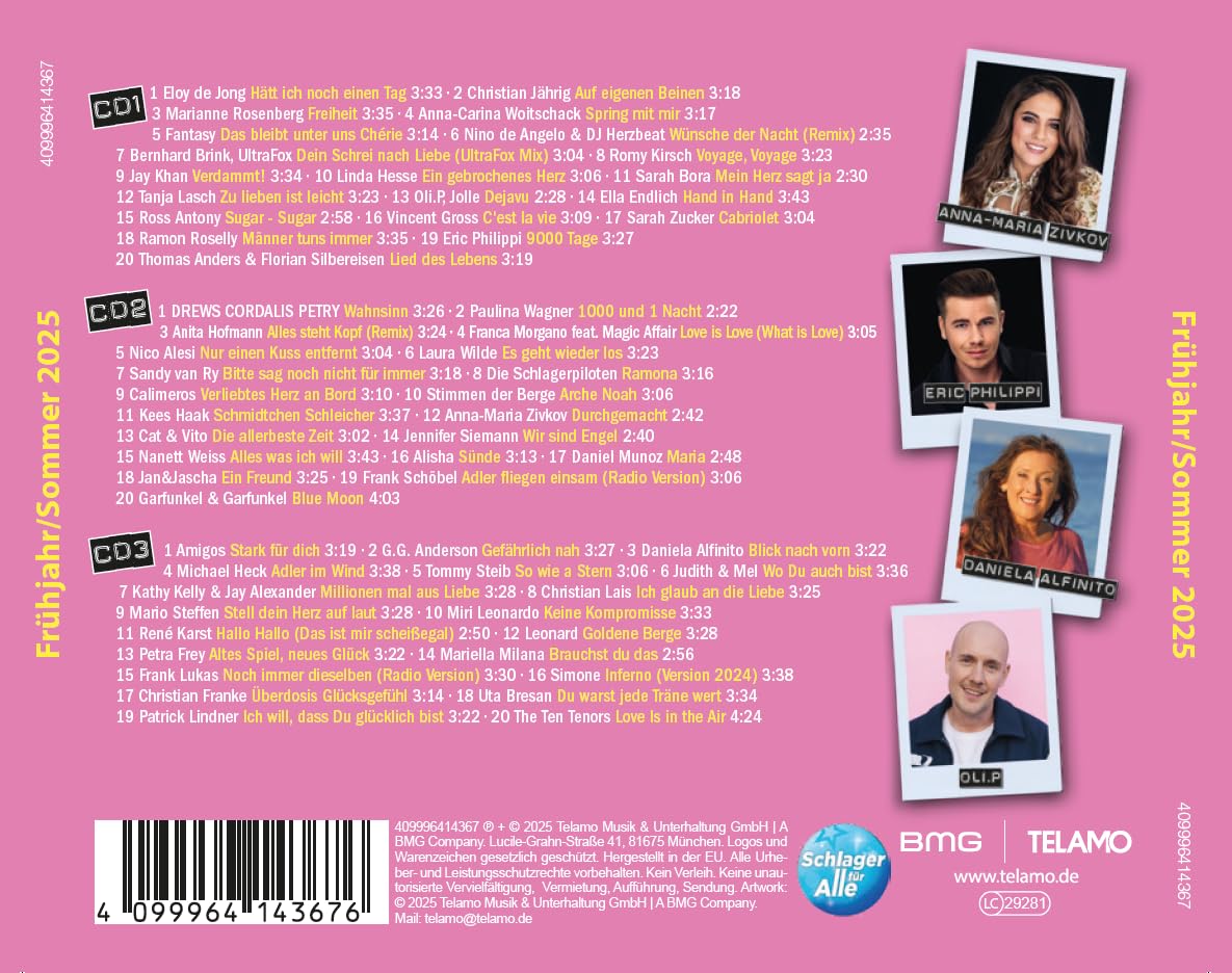 Schlager Für Alle:Frühjahr/Sommer 2025
