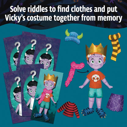 EXIT: The Game - Kids - Midnight Spooktacular, Fun Puzzle Mystery, Cooperative, 1-4 Players