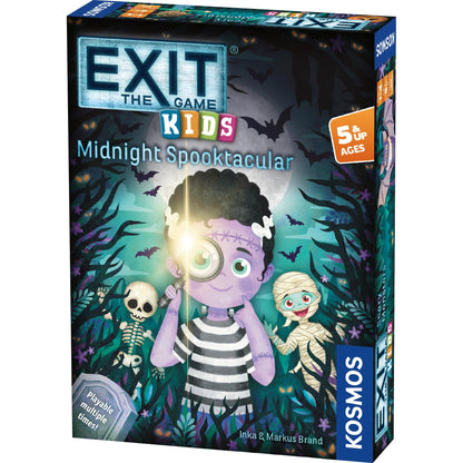 EXIT: The Game - Kids - Midnight Spooktacular, Fun Puzzle Mystery, Cooperative, 1-4 Players