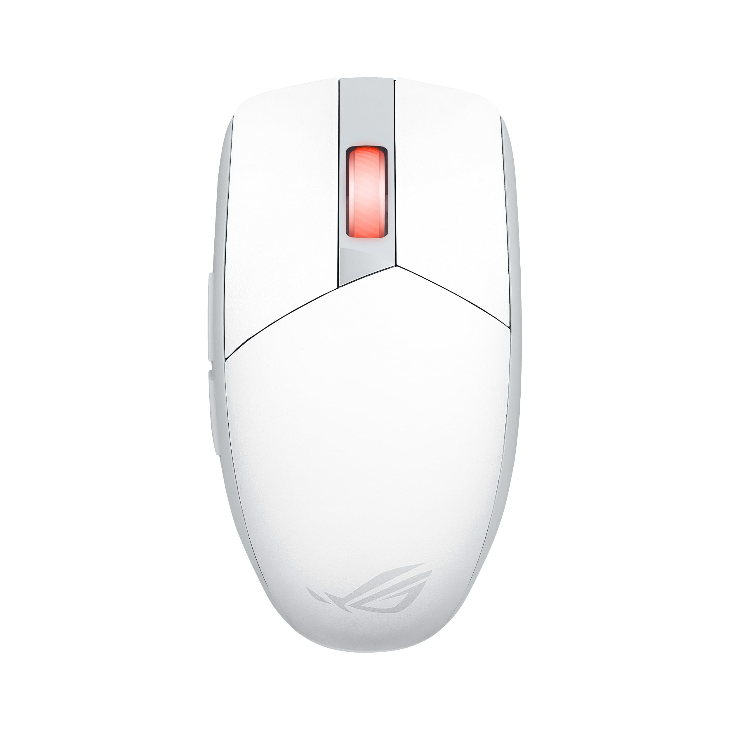 ASUS ROG Strix Impact III Wireless/Bluetooth Ultralight Gaming Mouse, 36000 DPI, ROG AimPoint Sensor, SpeedNova, RGB Lighting, Moonlight White