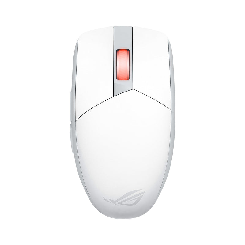 ASUS ROG Strix Impact III Wireless/Bluetooth Ultralight Gaming Mouse, 36000 DPI, ROG AimPoint Sensor, SpeedNova, RGB Lighting, Moonlight White