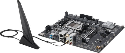 ASUS A620M-F GAMING WIFI, Scheda madre AMD mATX, DDR5, 2x M.2 PCIe 4.0, HDMI, 2.5Gb Ethernet, USB 3.2 Gen 1 Type-A, SafeSlot Core+, Q-DIMM, Q-LED Core, Q-Slot, ASUS 5X PROTECTION III, Armoury Crate