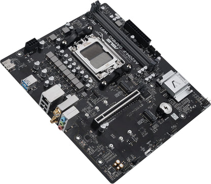 ASUS A620M-F GAMING WIFI, Scheda madre AMD mATX, DDR5, 2x M.2 PCIe 4.0, HDMI, 2.5Gb Ethernet, USB 3.2 Gen 1 Type-A, SafeSlot Core+, Q-DIMM, Q-LED Core, Q-Slot, ASUS 5X PROTECTION III, Armoury Crate