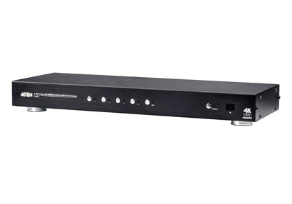 4-Port True 4K HDMI Switch with Dual Output VS482B ATEN, up to 4096 x 2160/3840 x 2160 @ 60Hz (4:4:4) #1 Global KVM Market Leader