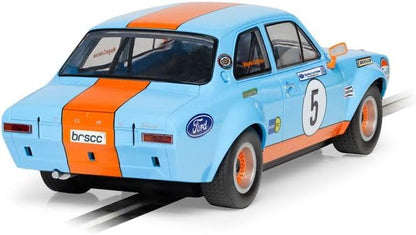 Scalextric Cars - C4530 Ford Escort MK1 – Wayne Crabtree Modified Fords 2023 - Toy Slot Car for use with Race Tracks - Small Kids Gift Ideas for Boy/Girl Ages 3 Accessories