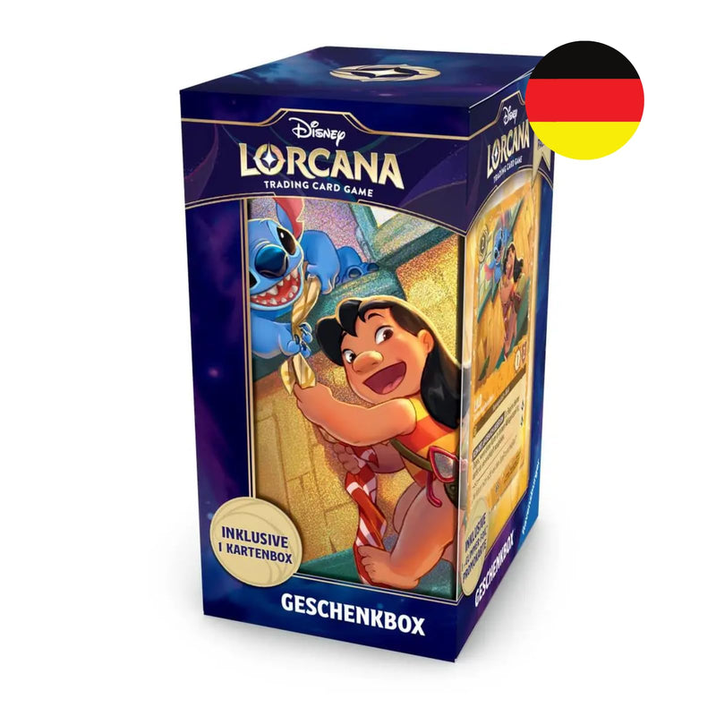 Disney Lorcana Trading Card Game: Archazias Island - Lilo Gift Box (German