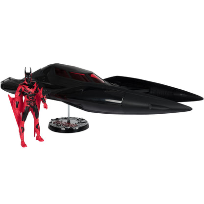 Dc Multiverse Vehicles - Batmobile with L&S (Batman Beyond)(Gold Label