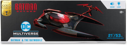 Dc Multiverse Vehicles - Batmobile with L&S (Batman Beyond)(Gold Label