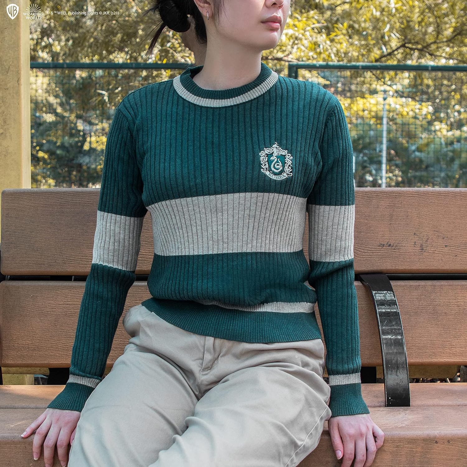 Harry Potter: Cinereplicas - Quidditch Serpeverde (Maglione Unisex Tg. Xl)