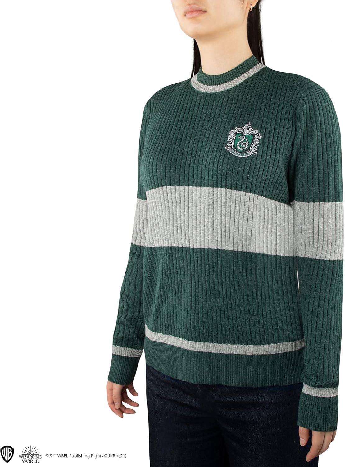 Harry Potter: Cinereplicas - Quidditch Serpeverde (Maglione Unisex Tg. Xl)