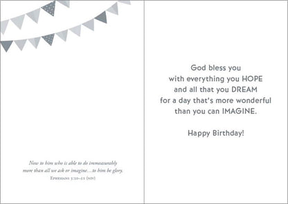 Warner Press Card-Boxed-Make A Wish Assorted Birthday (NIV) (Box Of 12