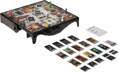 Cluedo Grab and Go Game, Portable Game for 3-6 Players, Travel Game for Kids - English Version