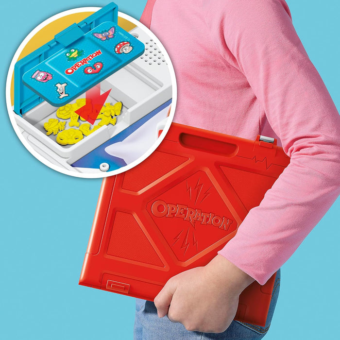 Operation Electronic Board Game with All-in-One Carrying Case - English Version