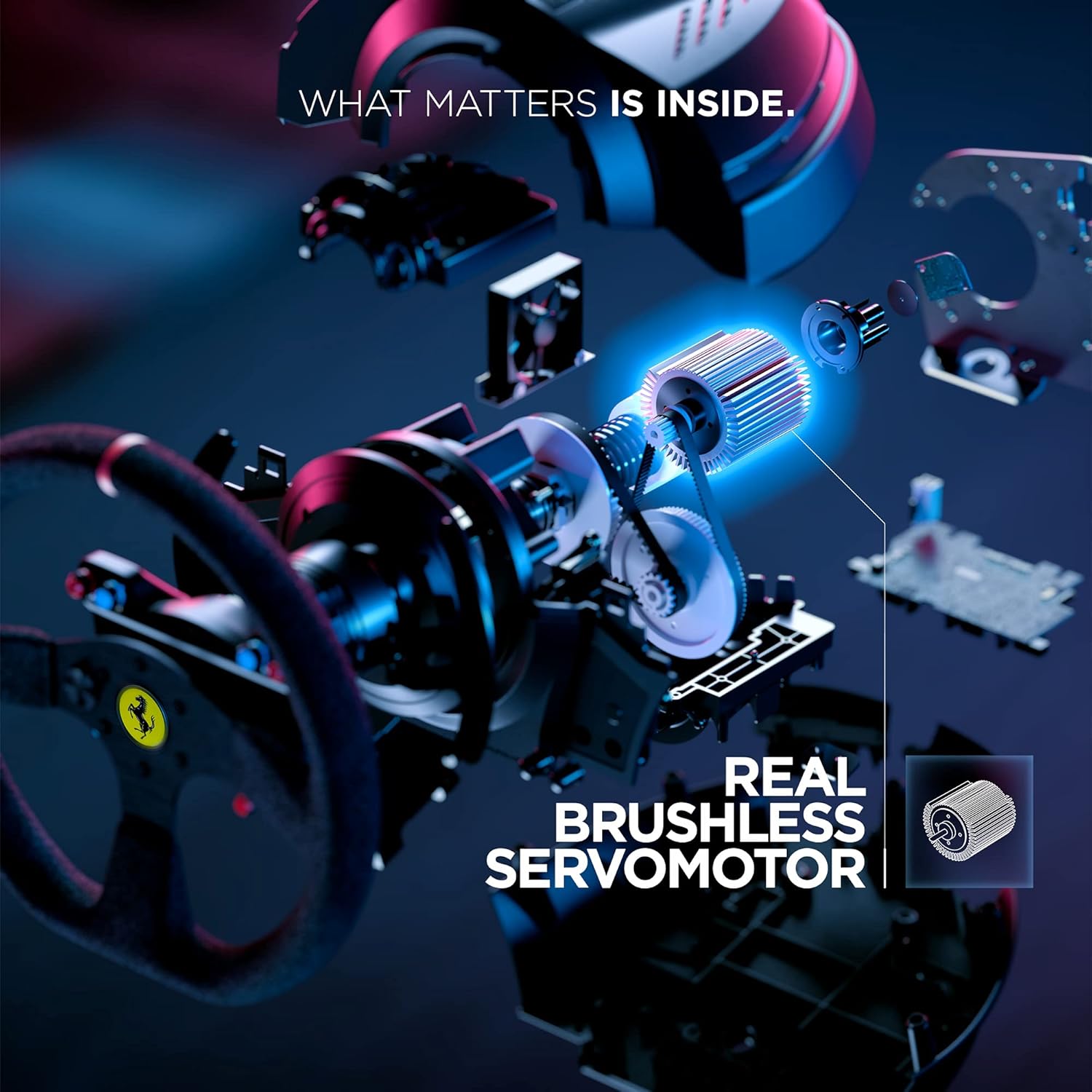 Thrustmaster T300 Integral Alcantara - High-Performance Racing Wheel and Pedal Set with Force Feedback for PC, PS4, and PS5, PS5 Pro