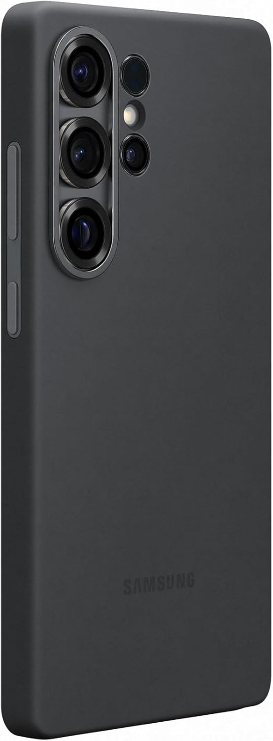 SAMSUNG Galaxy Official Silicone Case for Galaxy S25 Ultra, Black