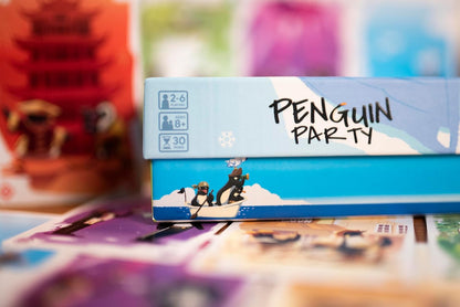 Penguin Party, Cute & Fun Card Game for 2 to 6 Players, by Reiner Knizia - 25th Century Games