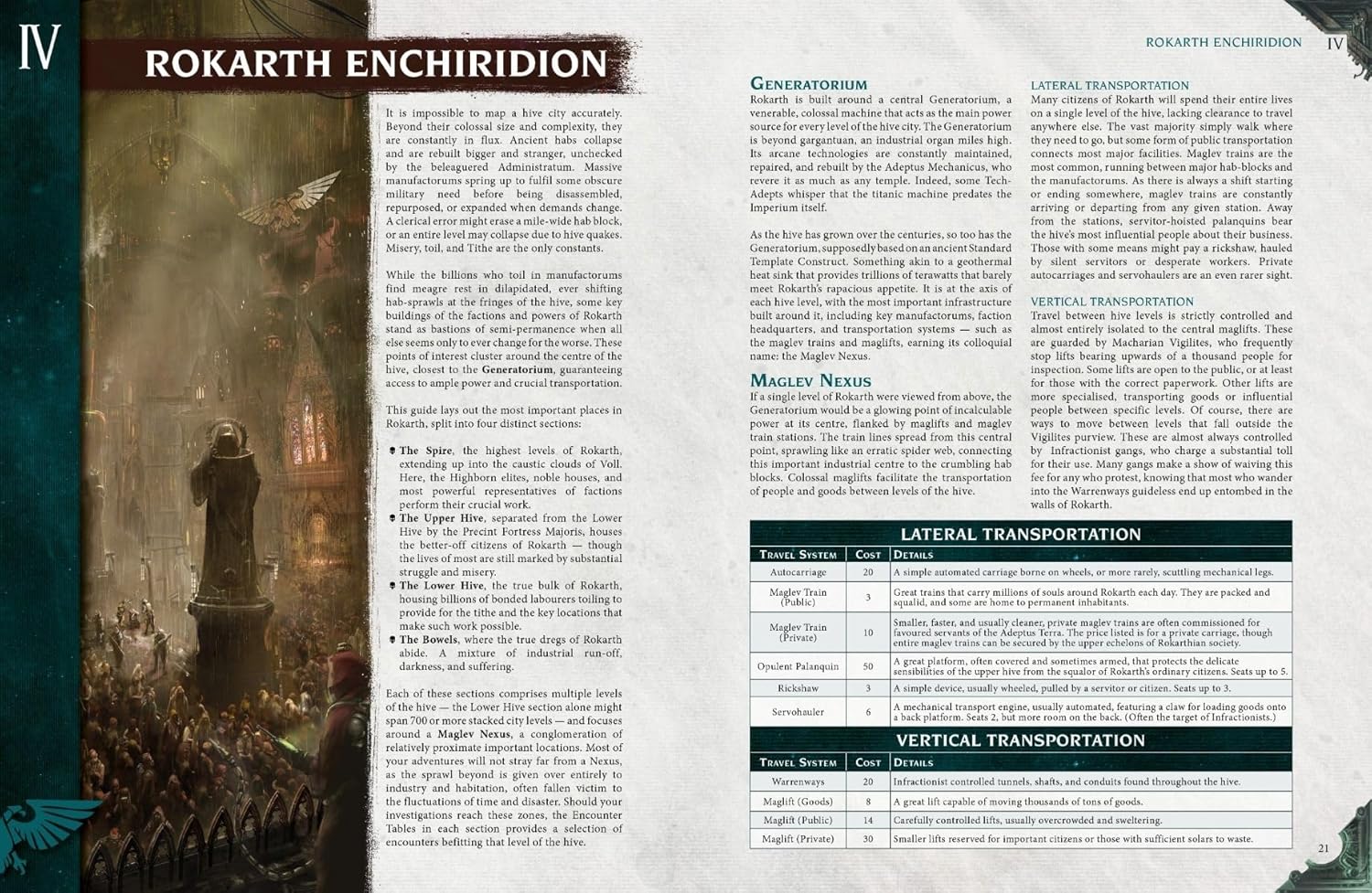 Cubicle 7, WH 40K RPG Imperium Maledictum Munitions Starter Set - Fantasy RPG Starter Set - for 1+ Players, Ages 14+