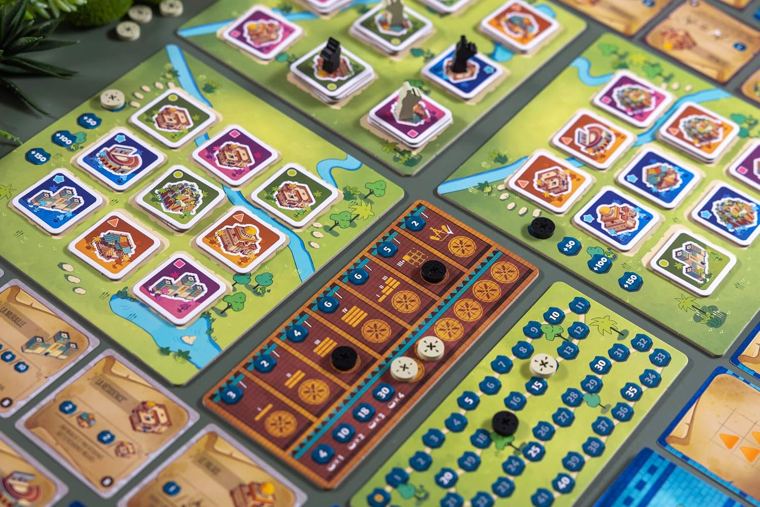 The Architects of Amytis | Two-Player Modern Strategy Game | Ages 10+ | 2 Players | 30 Minutes
