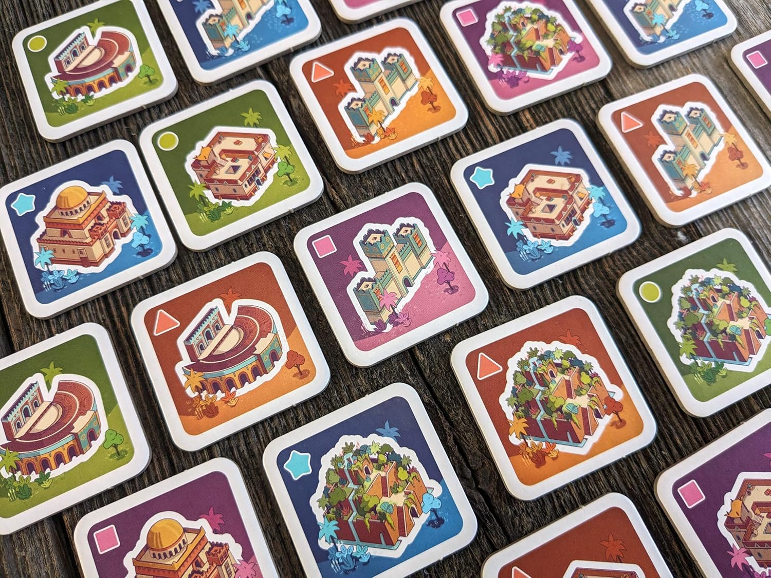 The Architects of Amytis | Two-Player Modern Strategy Game | Ages 10+ | 2 Players | 30 Minutes