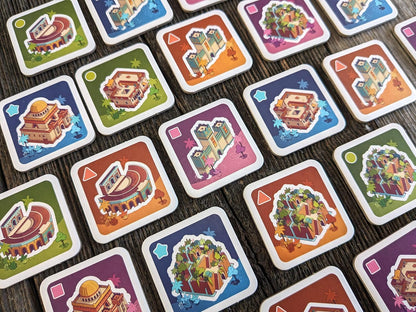 The Architects of Amytis | Two-Player Modern Strategy Game | Ages 10+ | 2 Players | 30 Minutes