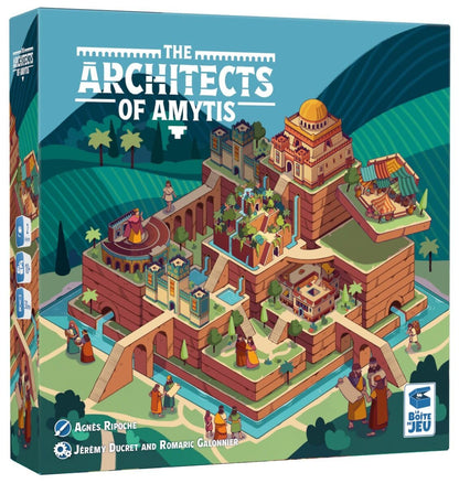 The Architects of Amytis | Two-Player Modern Strategy Game | Ages 10+ | 2 Players | 30 Minutes