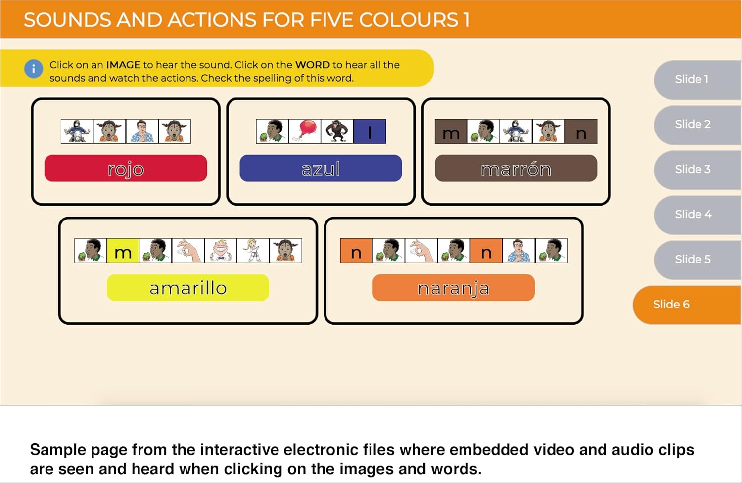 Physical Spanish Phonics