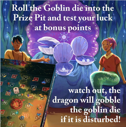 Gamewright | A Midsummer Night's Fayre | Family Dice Game | Ages 8+ | 2-5 Players | 30 Minutes Playing Time