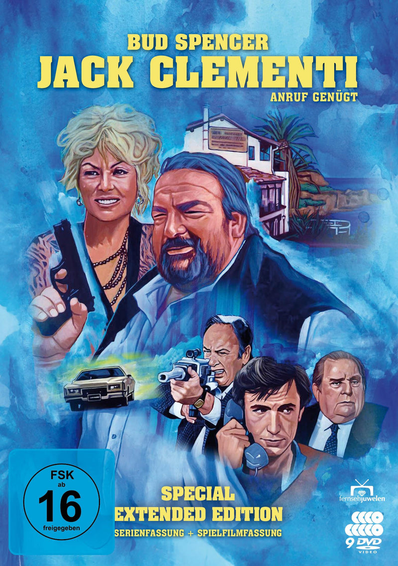 JACK CLEMENTI - JACK CLEMENTI, ANRUF GENUGT - SPECIAL EDITION GESAMTEDITION - DIE 6 SPIELFILME UND TV-SERIENFASSUNG