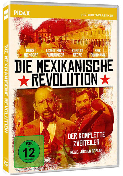 Die mexikanische Revolution / Der komplette Historien-Zweiteiler mit absoluter Starbesetzung (Pidax Historien-Klassiker