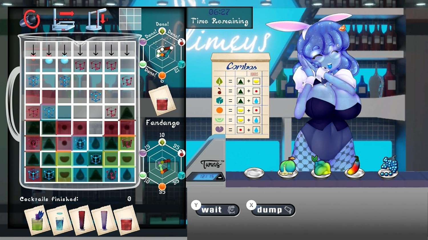 Slime Girls Smoothies (Nintendo Switch) Game including EXCLUSIVE in-game adult content and 8 double-sided art card.