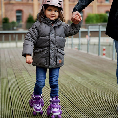 HUDORA My First Quad Rolschaatsen in verschillende maten en kleuren - hoogwaardige rolschaatsen voor kinderen tot 20 kg - kinderrolschaatsen in grootte verstelbaar - veilige rollerskates voor