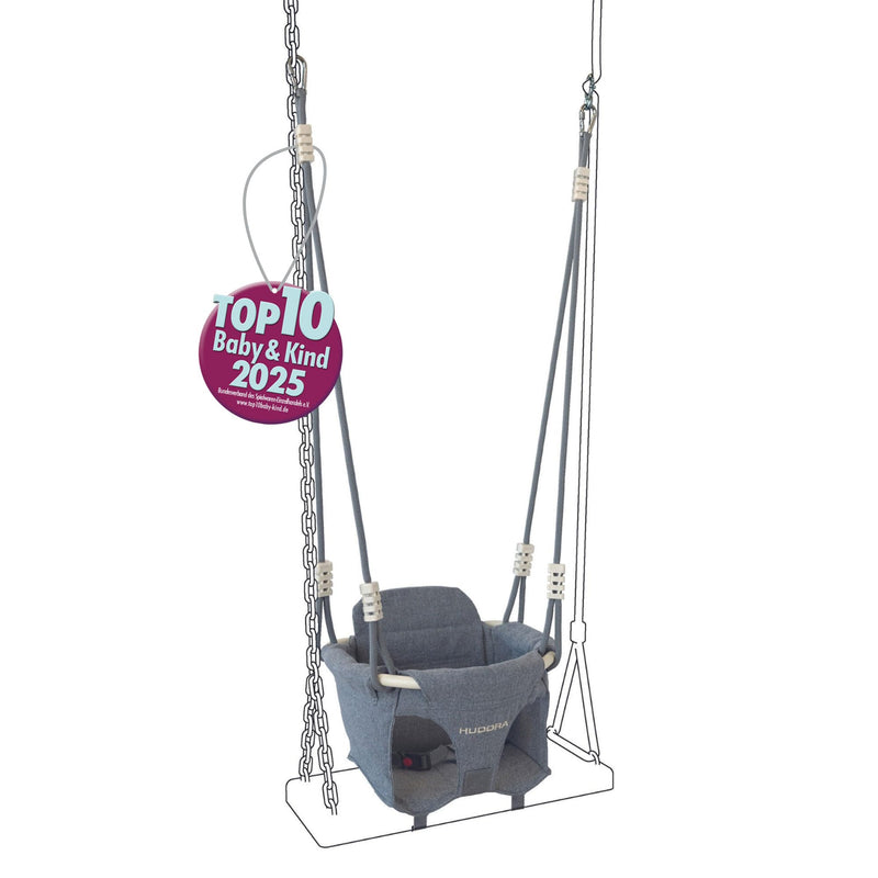 HUDORA 72103 Swing, Grijs, One Size