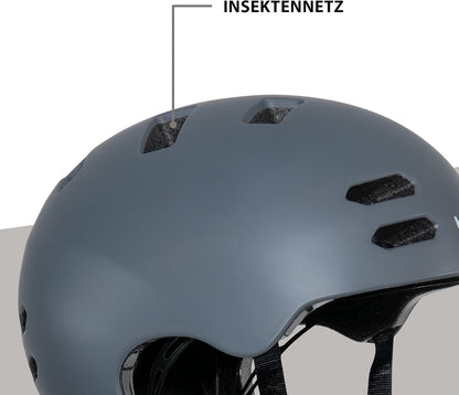 Hudora Allround Grapghit helm, grafiet