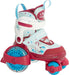 HUDORA My First Quad LED girl/boy in diverse misure - pattini a rotelle di pregio con LED - pattini a rotelle comodi regolabili su 4 misure - pattini di stile per bambini/e fino a 20kg