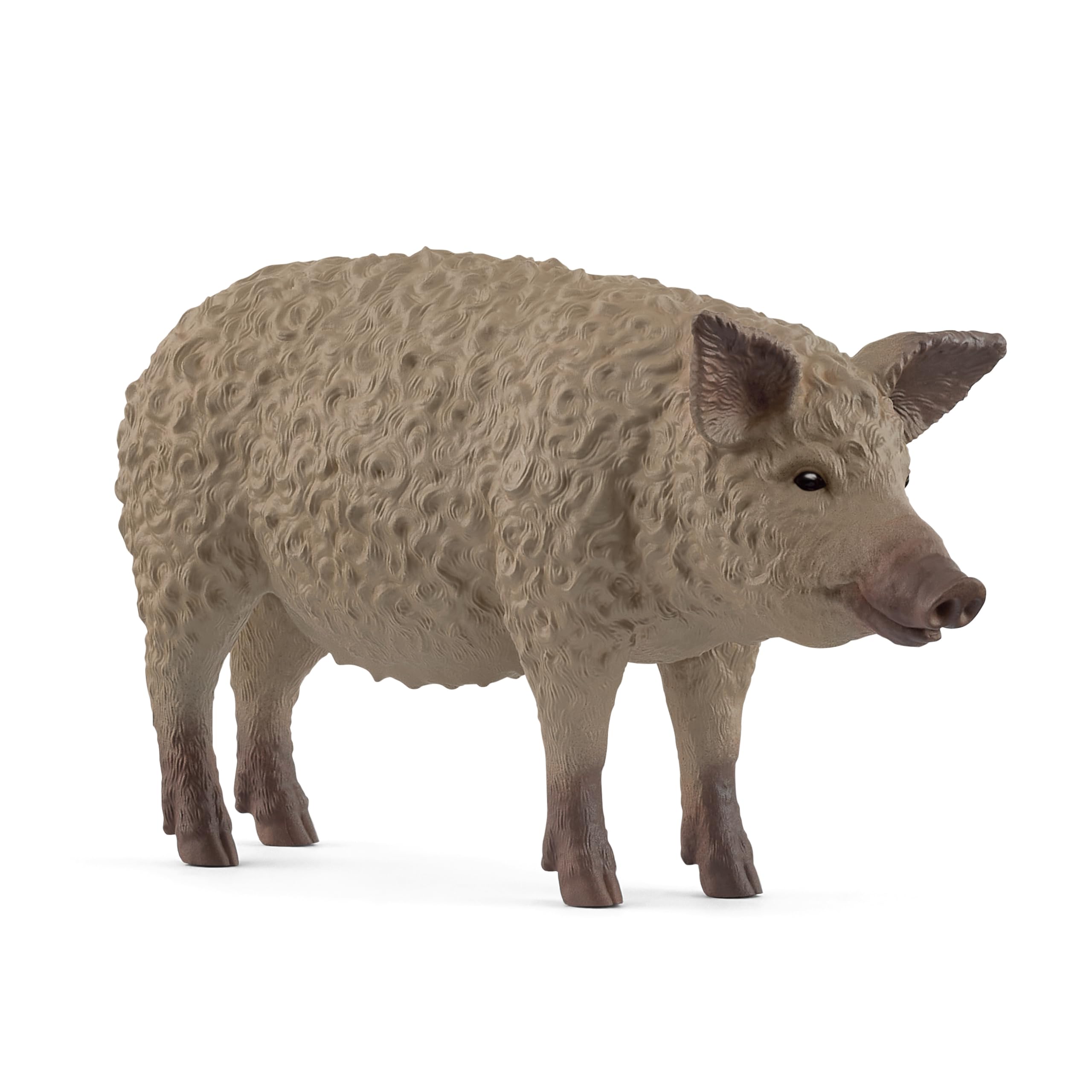 schleich 14892 Wollschwein, ab 3 Jahren, Farm World - Spielfigur, 3 x 10 x 6 cm