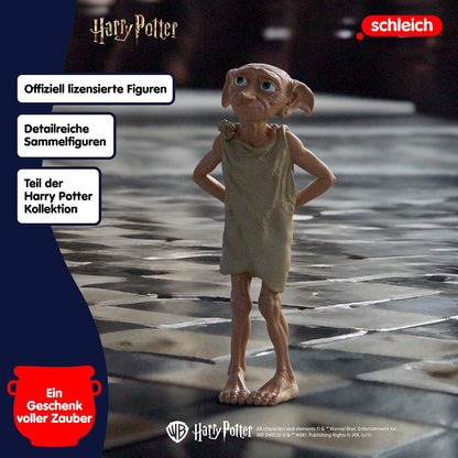 SCHLEICH 13985 Dobby, ab 6 Jahren, Harry Potter - Spielfigur, 3 x 4 x 8 cm