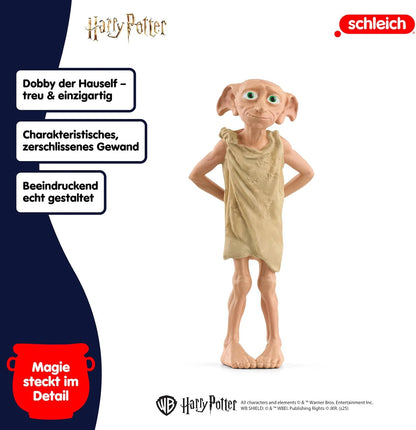 SCHLEICH 13985 Dobby, ab 6 Jahren, Harry Potter - Spielfigur, 3 x 4 x 8 cm