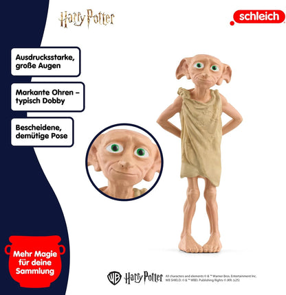 SCHLEICH 13985 Dobby, ab 6 Jahren, Harry Potter - Spielfigur, 3 x 4 x 8 cm
