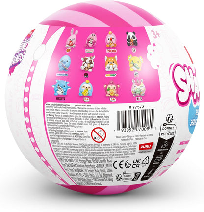 Snackles serie 2 5-inch ZURU Cuddly Squishy Comfort 5 inch pluche met gelicentieerde snack merk accessoire willekeurige selectie