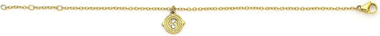 Harry Potter Time Turner Gold Chain Bracelet