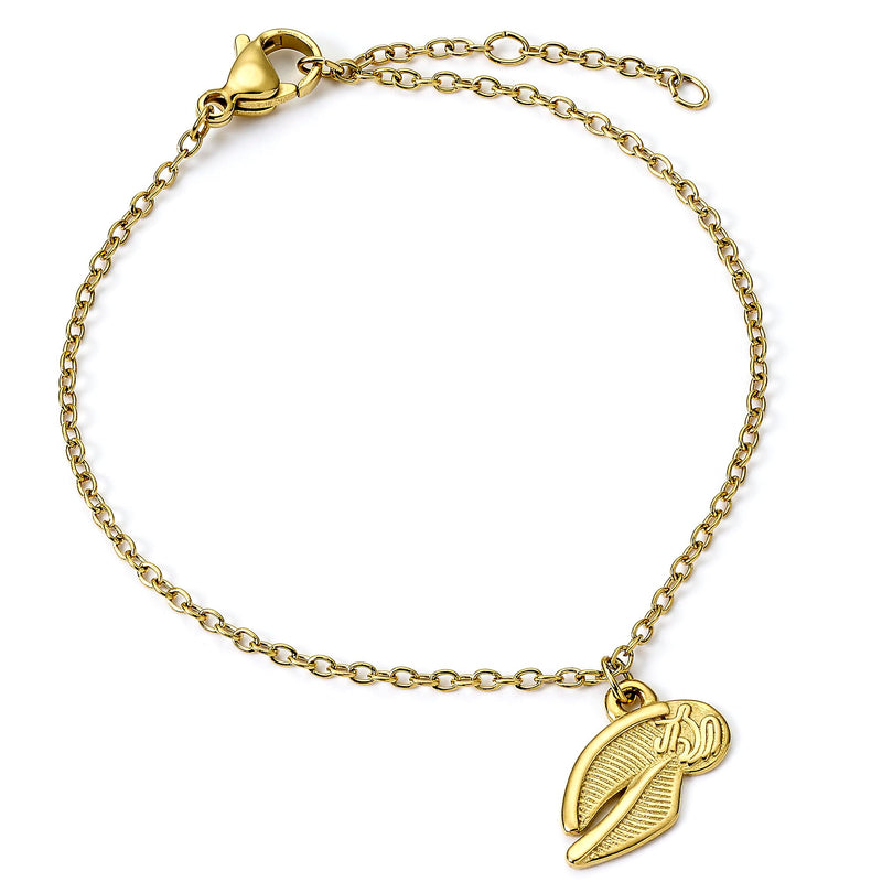 Harry Potter Golden Snitch Gold Chain Bracelet