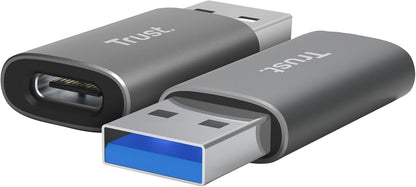 Calyx USB-A to USB-C Adapter Pack of 2 - Grey