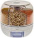 Rotating Food Dispenser With 6 Compartments