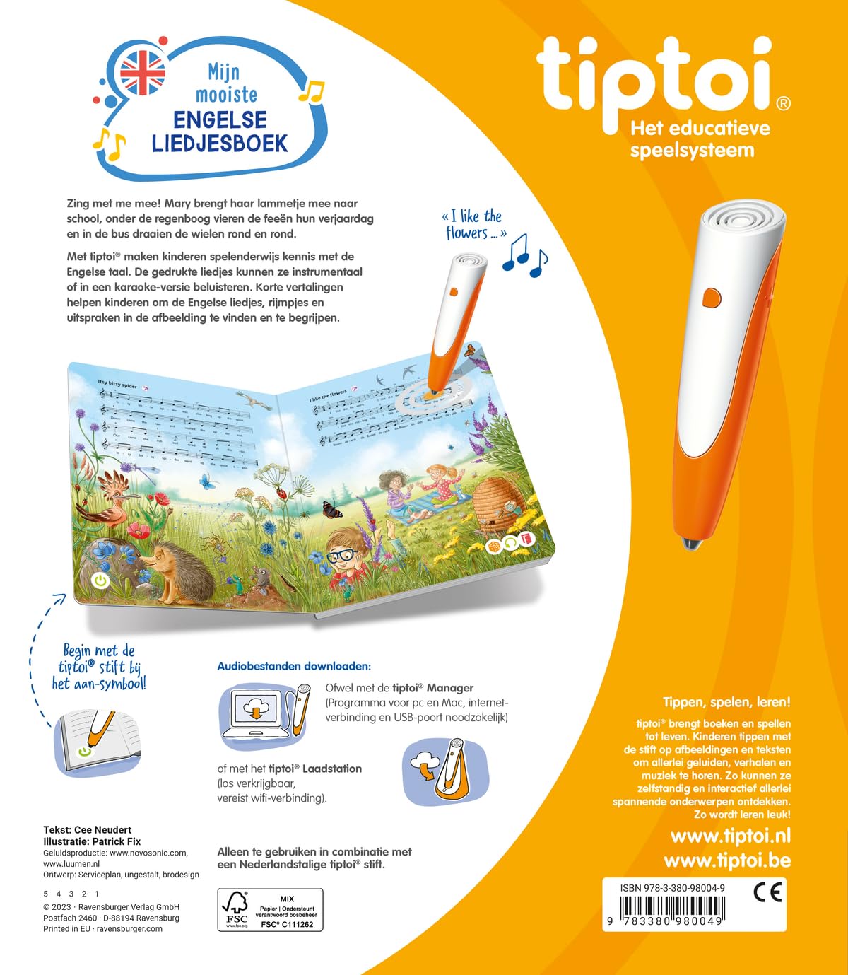 tiptoi® Mijn mooiste Engelse liedjesboek