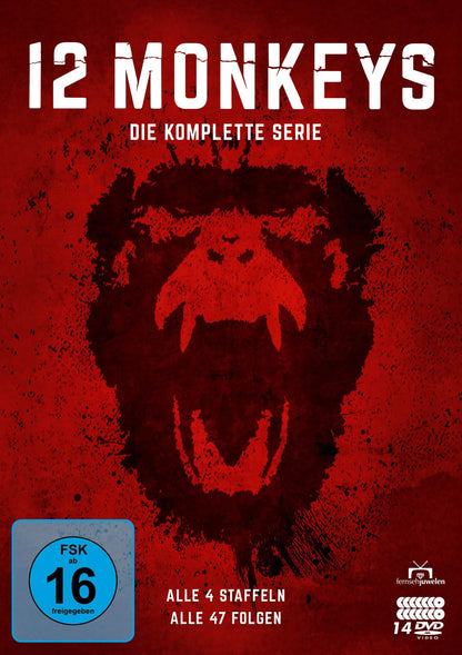12 Monkeys - Die komplette Serie (Alle 4 Staffeln) (Fernsehjuwelen) (14 DVDs