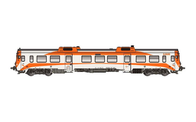 HE2503 Electrotren Hobby RENFE, diesel railcar 9-596-004-2 "Tamagotchi", Regionales R2 livery with modern R logo, ep. V-VI Diesel Locomotive