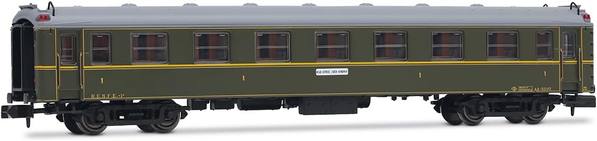 Arnold HN4486 Ciwl, 3-Unit Pack Sud-Expreso, Set 1:2 (Dd3 with Aa 5000 Green With Bellows with Wl), Ep III-IV Passenger Coach Packs