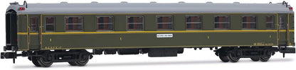 Arnold HN4486 Ciwl, 3-Unit Pack Sud-Expreso, Set 1:2 (Dd3 with Aa 5000 Green With Bellows with Wl), Ep III-IV Passenger Coach Packs