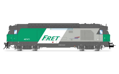 Jouef HJ2342 SNCF, diesel locomotive BB 467471, FRET livery, ep. VI Diesel Locomotive