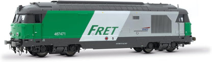 Jouef HJ2342 SNCF, diesel locomotive BB 467471, FRET livery, ep. VI Diesel Locomotive